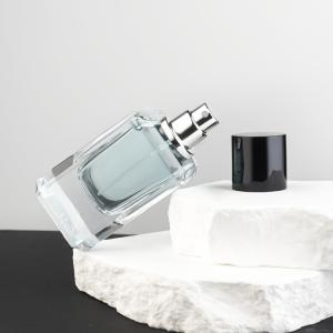 China No Leak Perfume Bottle Packaging Square 30ml Perfume Spray Bottle wholesale