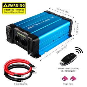 China Pure Sine Wave Inverter 600w 1000w 1500w 2000w 3000w 4000w wholesale