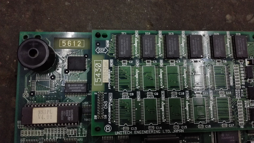 Used Condition Barudan Embroidery Machine Spare Parts 5612 Circuit Board