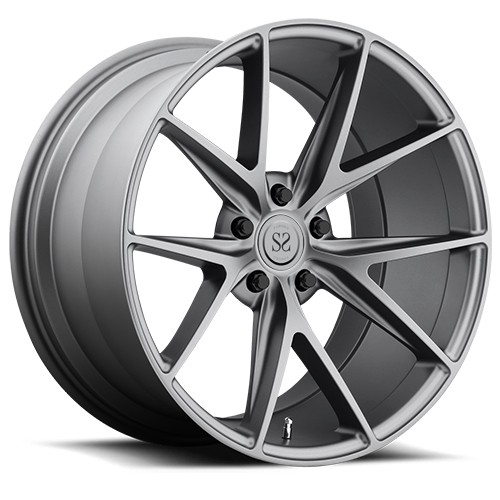 Chinese customize deep dish 1 pc flow forged red color wheel rim