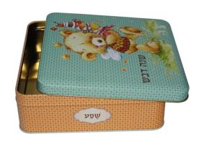 China Bulk custom cookies metal box for sale wholesale