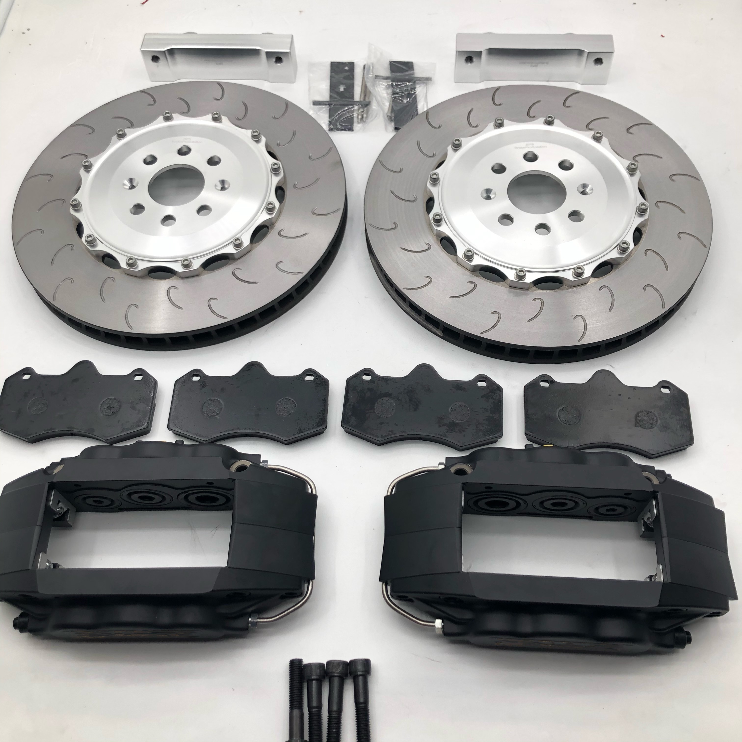 Jekit Front Brake Caliper 6 Pots 362*32mm J Hook Disc Customized Bell Kit