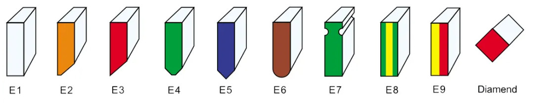 4m Screen Printing Consumables V Shape PU Silk Screen Squeegee Rubber