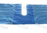 Blue Disposable Split Sheet Sets , Single Universal Medical Surgical Kit