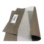 Semi Blackout Polyester PVC Roller Blinds Fabric GB50222-95 B1