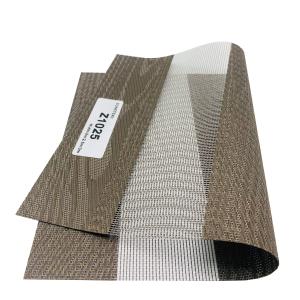 China Semi Blackout Polyester PVC Roller Blinds Fabric GB50222-95 B1 wholesale