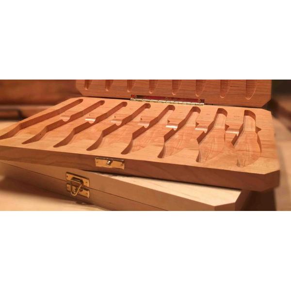 Delicate Handmade Wooden Tray , Painted Wooden Serving Trays For Perfume Gift