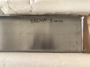 China Implant Material Medical Alloy ASTM F139 316LVM Stainless Steel Sheets wholesale