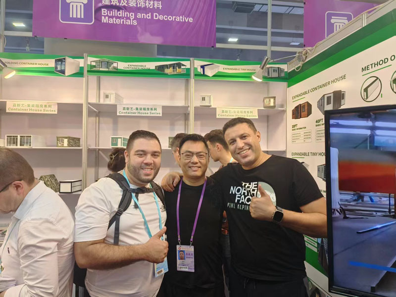 Folding Container Home Guangzhou Trade Fair