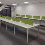 Office Furniture Staff Call Center Executive Office Workstation For 6 Person