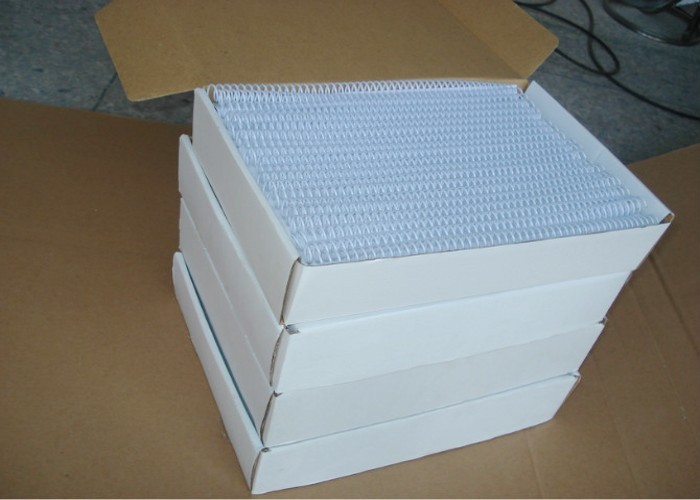 Colorful Plastic Single Loop Spiral Coil Binding Materials For Notebooks