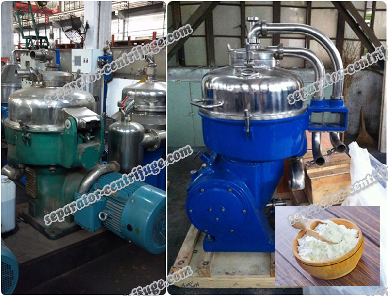 Continuous Food Centrifuge , Stainless Steel Disc Starch Separator