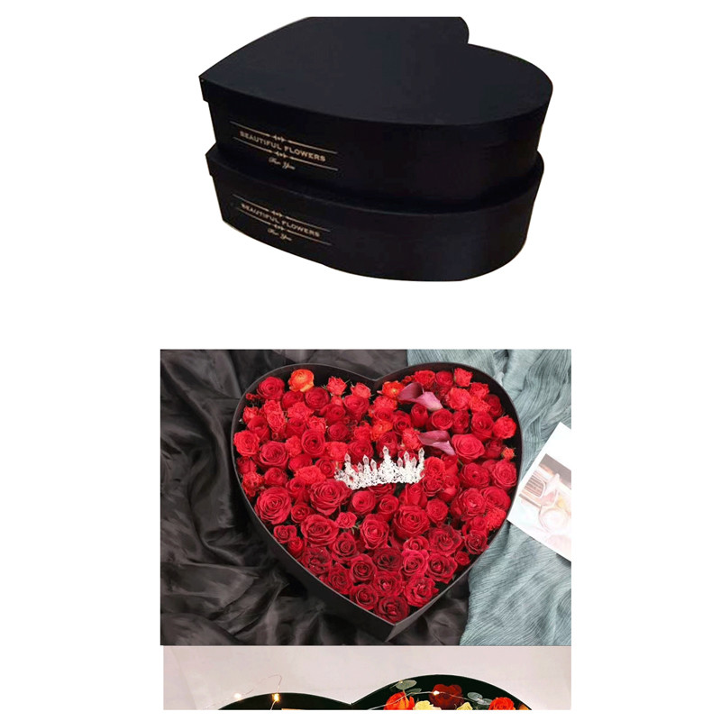 200gsm Paper 45cm Length Cardboard Flower Boxes FSC For Wedding