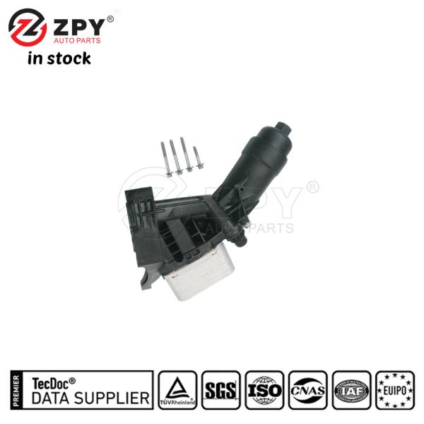 ZPY 11428596283 Hight Quality Engine Oil Cooler Filter Housing For BMW 530i