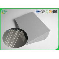 China FSC Certificated 1.0mm Or Other Thickness Grey Chopboard , Grey Carton Boxes for sale