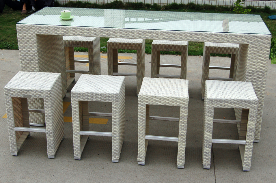 Modern Rattan Aluminium Outdoor Furniture Garden Set Made to Your Requirement
