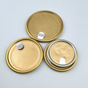 China High Temperature 23mm Aluminum Peel Off Lids Easy Open Covers wholesale