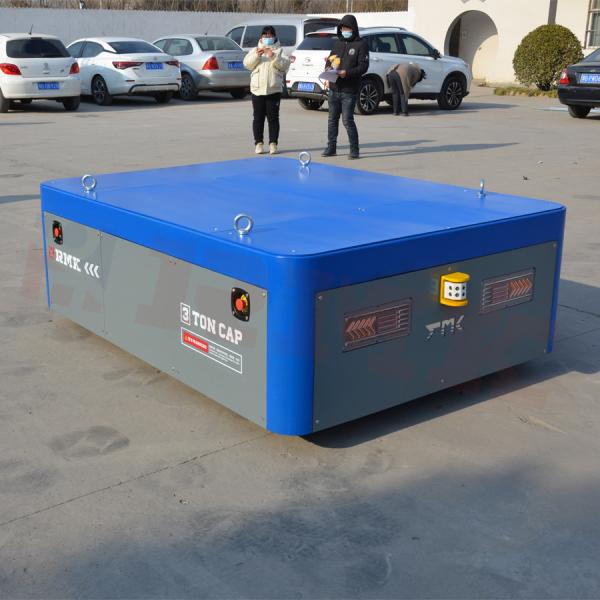 Industrial Materials Battery Transfer Cart , 3 Tons Hydraulic Lifting Electric