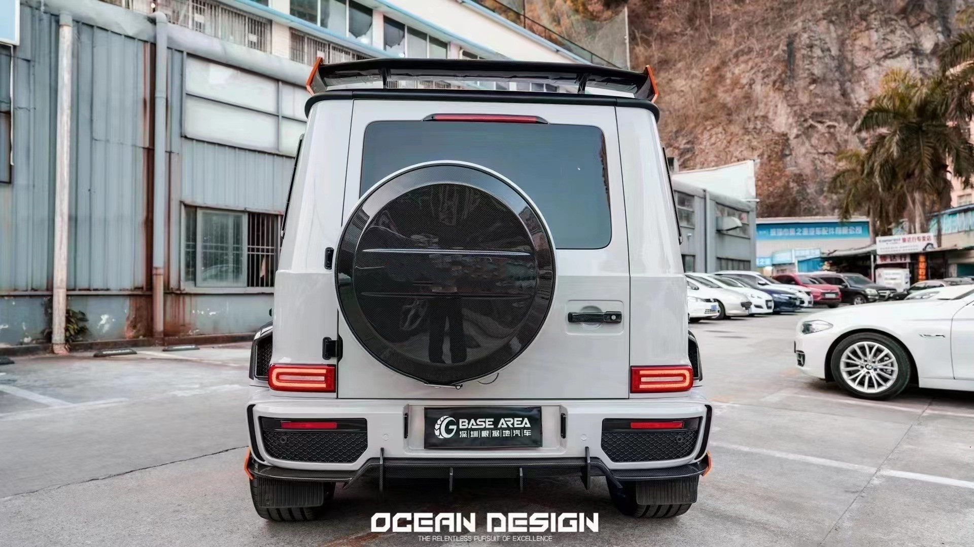 Auto Parts for Mercedes-Benz G-Class W464 G500 G550 G63 Upgraded Babos G900 Body Kit W464 Upgraded G900 Carbon Fiber Body Kit