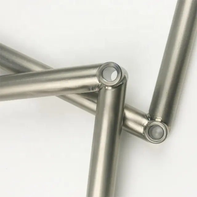 Custom-made Jacobs Ladder Natural Titanium 13 5/8 in Long 3 hole 1 hole for Universal Car Fitment Sprint Car Racing