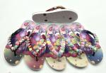 Wholesale Promotional Flipflop PVC Slippers Women Slippers Flip flop Logo