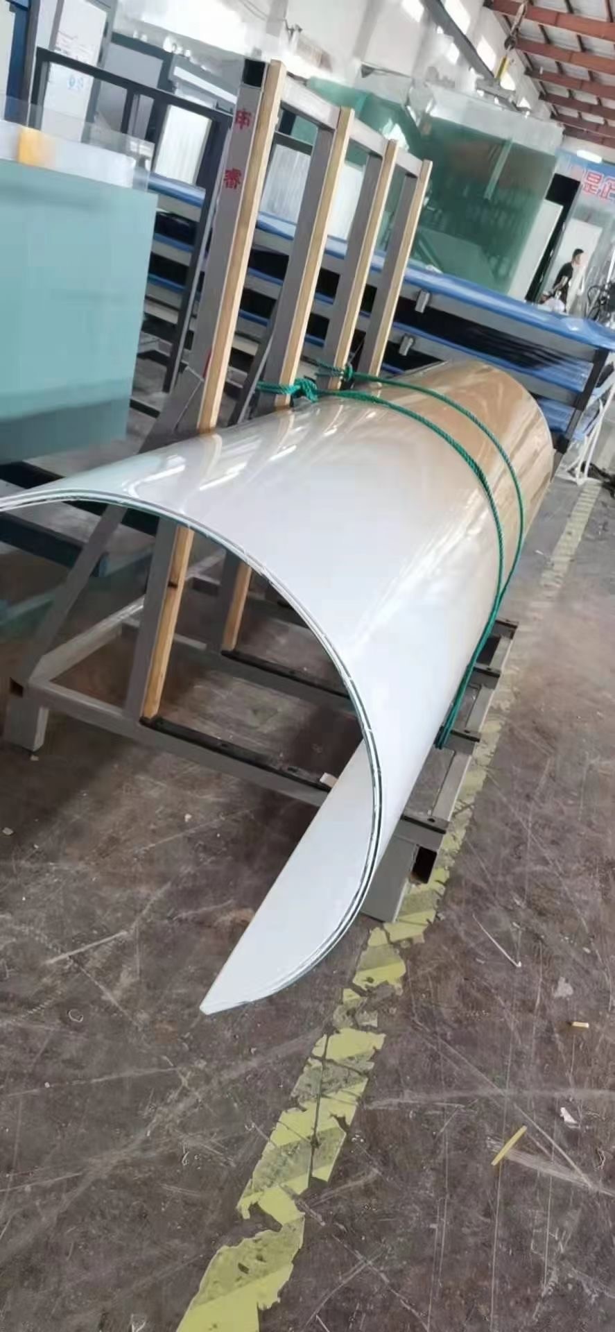 3mm-19mm Curved Tempered Glass Huge Bent Glass Strengthen Curved Glass
