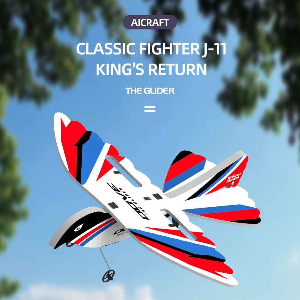 RC Glider 2.4g 2ch Remote Control Toy Flying Bird Mpp Foam Rc Airplanes Rc Bird Flying Toys with NO Aerial Photography