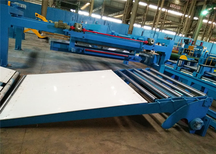 Cost Effective Metal Slitting Line , Cr Slitting Machine VF Speed Adjusting Function