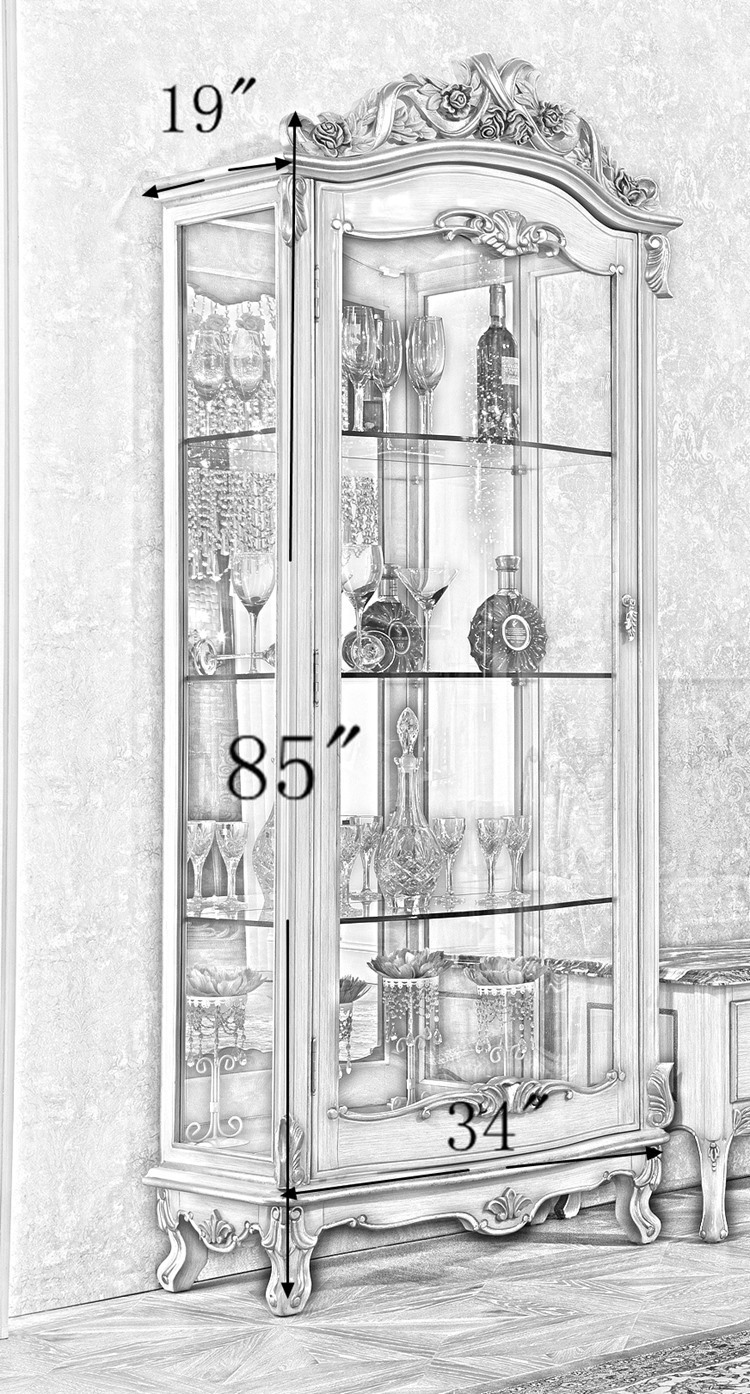 Glass Cabinet model FJ-103