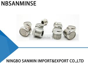 China 1/8 1/4 3/8 1/2 Stainless Steel Silencer BSL-SSM Type Muffler Pneumatic Parts wholesale