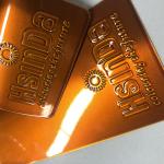 Electrostatic Paint Copper Brass Metallic Spray Coat Polyester Powder Coating