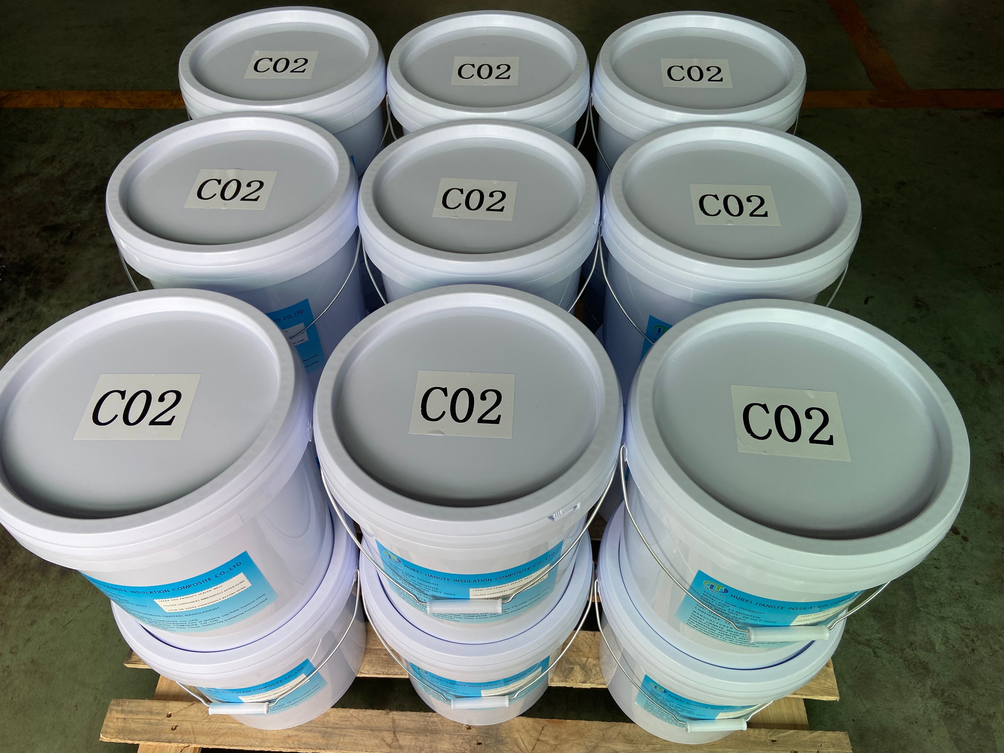 Red Iron Oxide Epoxy Pigment Paste Liquid Fe2o3 Coating Cas 25068 38 6
