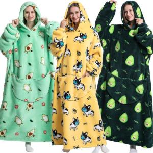 China Colorful Full Length Blanket Hoodie wholesale