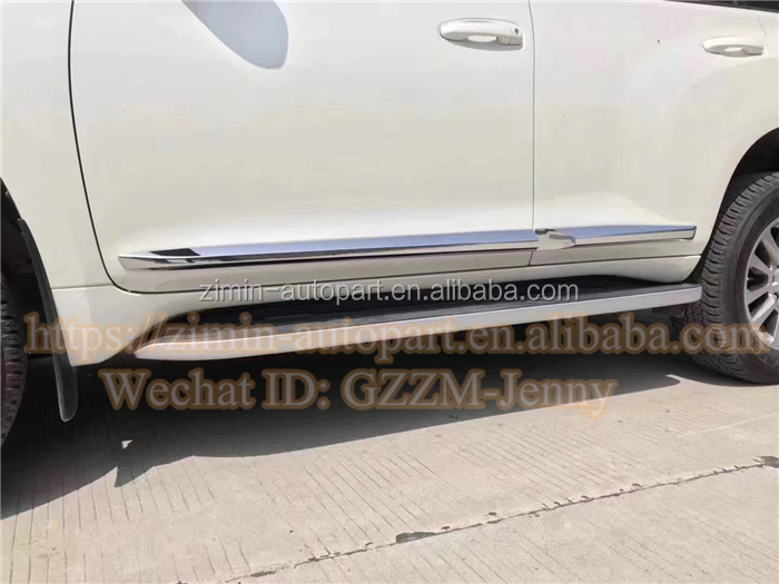 Car Auto Body Parts Door Guard Side Door Trim Moulding For Toyota Prado FJ150 2018