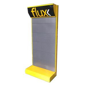 China Grocery Pegboard Metal Hardware Tool Display Rack 50kg Load wholesale