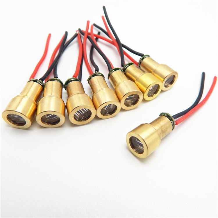 laser module 405nm~808nm laser diode module ,red&green light,Dot/Line/Cross,Laser module with PCB and wire