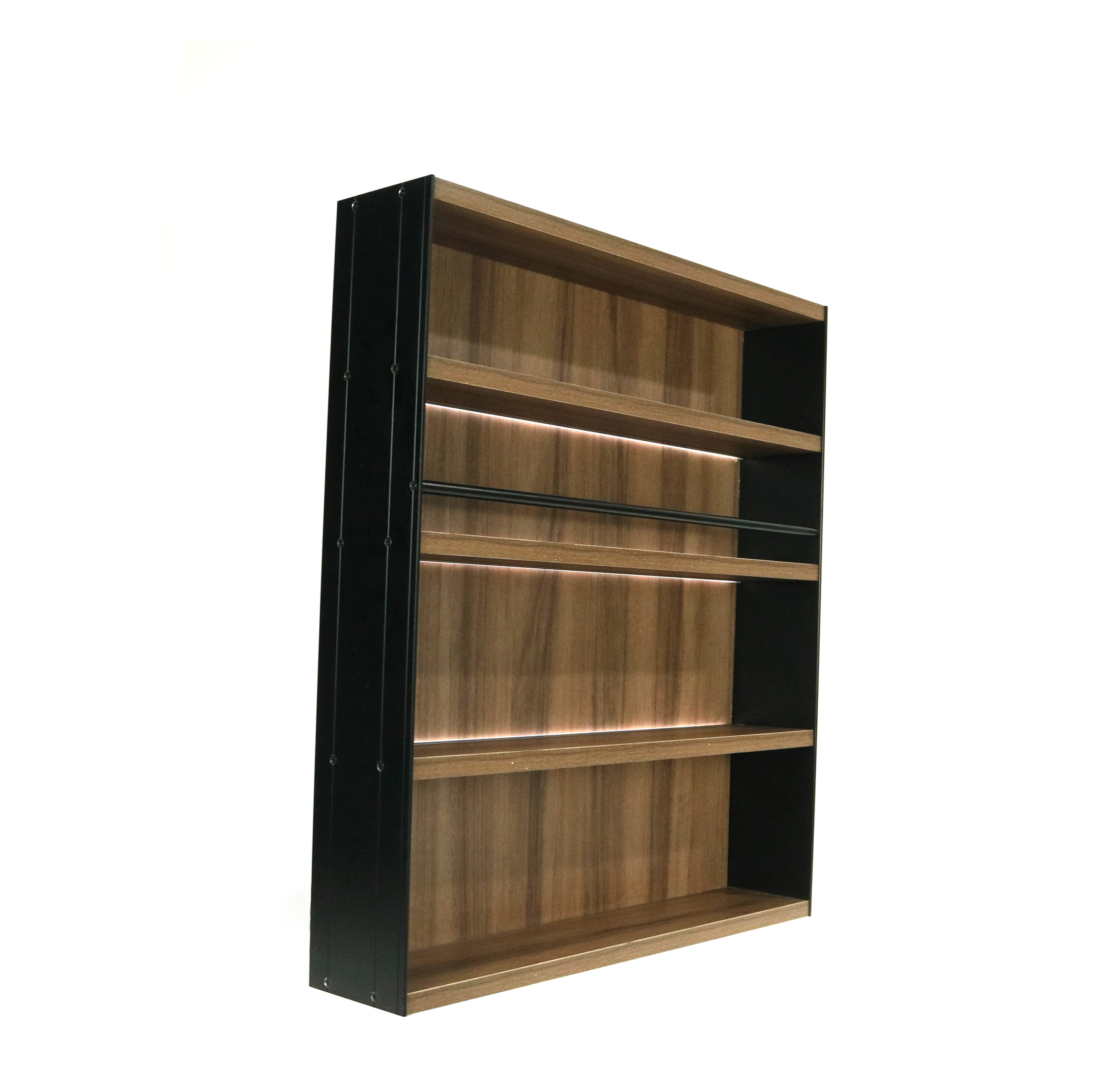 600mm Height Italy Shaker Style Aluminium Display Shelf