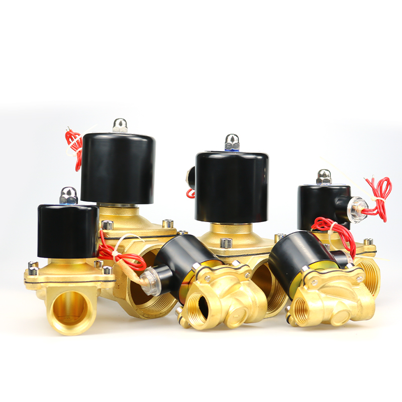 Electric Water Solenoid Valve Magnetic 1.6Mpa Pressure Normal Temperature