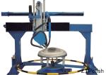 tank and dish end polishing machine for stainless steel
