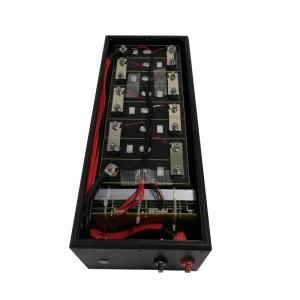 China AGV Yacht Battery 60 Volt Lithium 48V 100AH Lifepo4 Battery Metal Housing wholesale