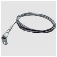 Galvanized rope coated PVC Stainless Steel Cable Sling Lifting With Eye Loop end