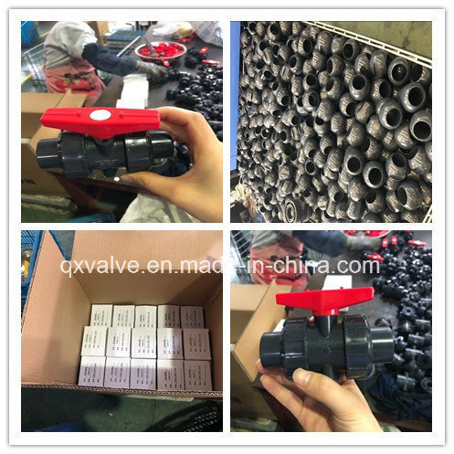 Plastic Ball Valve PVC Double Union Valve with Industrial Applications