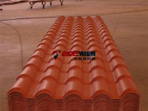 China pvc asa roof glazed tile extrusion machinery wholesale