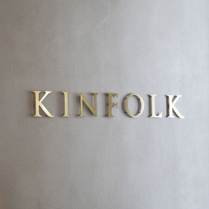 Custom design Brass 3D Metal Signage Waterproof Letter Metal Signs