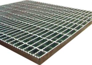 China Serrated Metal Walkway Anti Slide Welded Steel Bar Grating wholesale