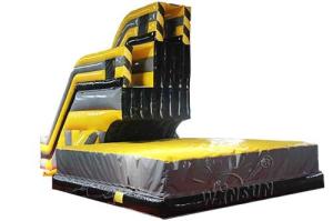 China Lead Free Inflatable Outdoor Games High Altitude Platform Jumping Game wholesale