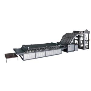 China Corrugated Cardboard Gluing Flute Laminating Machine 8mm Max Feeding Thickness wholesale