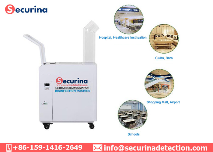Stainless Steel Mobile Ultrasonic Atomization Disinfection Machine To Prevent COVID-19