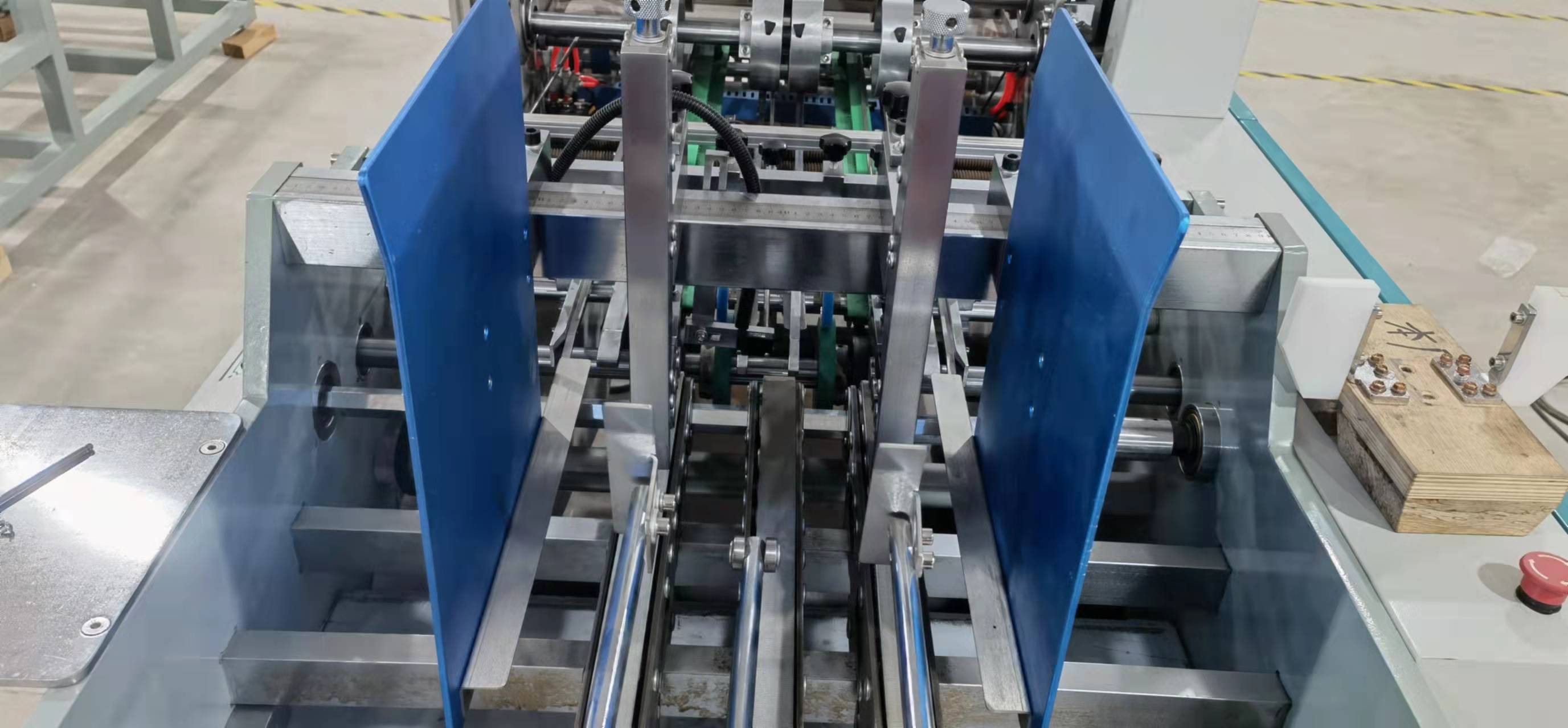 5.5KW Fully Automatic Paper Box Forming Machine Hamburger Box Making Machine