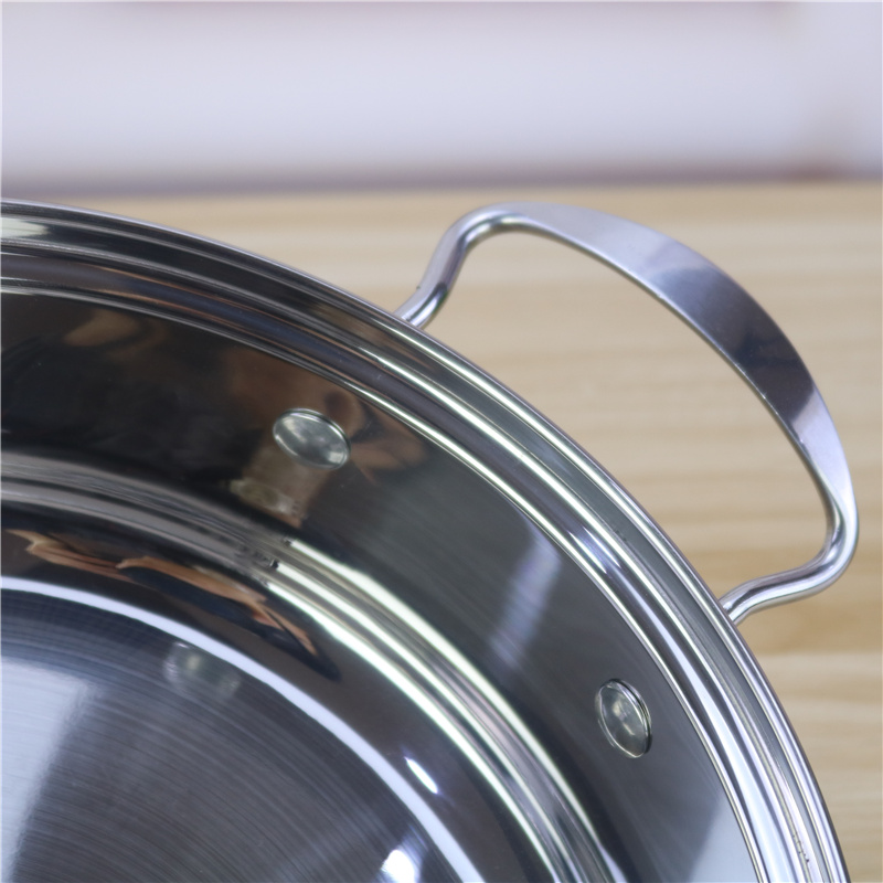 Customized 18cm 20cm 26cm Cookware Set Stainless Steel 201